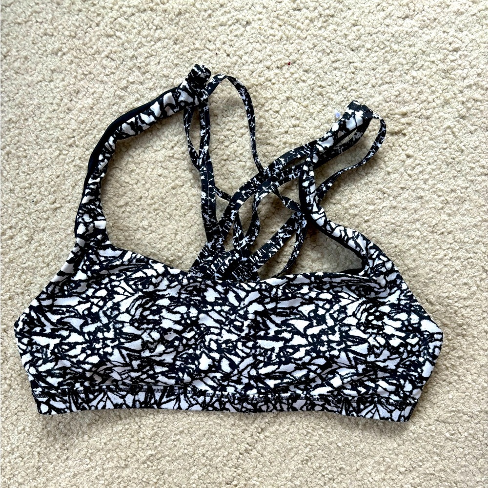 Lululemon sport bra swim top